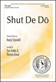 Shut De Do Two-Part choral sheet music cover Thumbnail